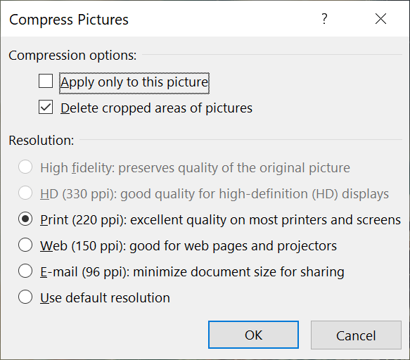 Compress Pictures